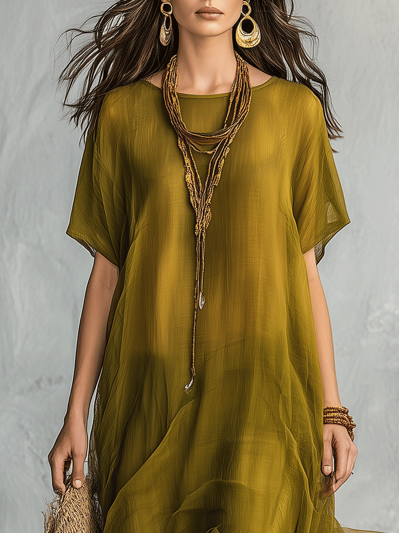 Vestido Maxi Boho™ - Favorece a Cualquier Tipo de Silueta