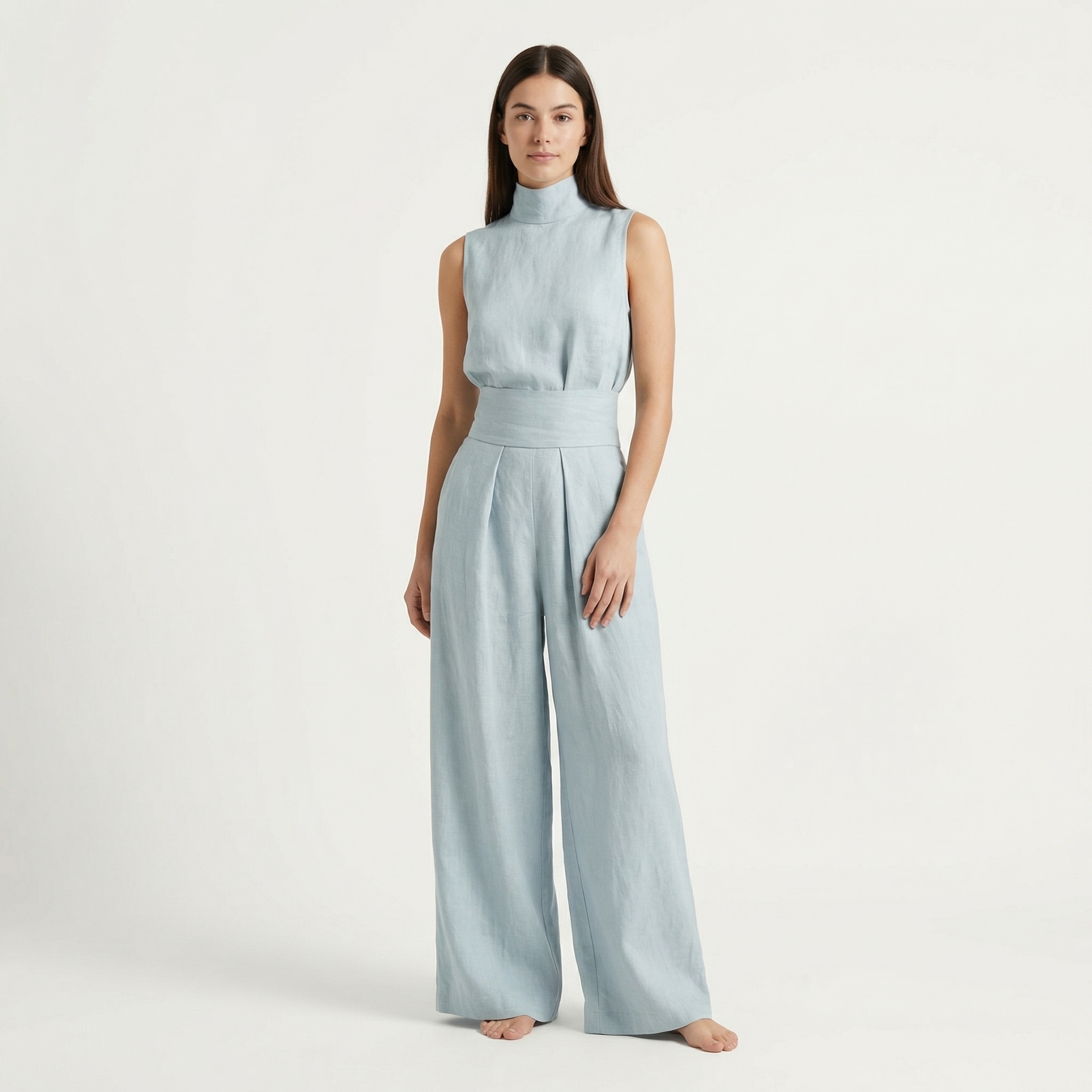 María™ | Conjunto Minimalista Top + Pantalón Wide Leg