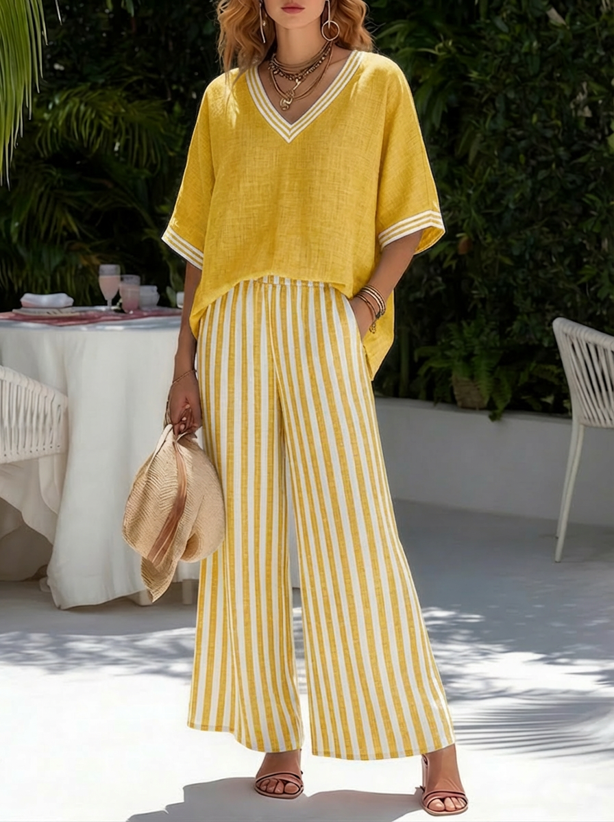 Conjunto Amélia: Elegancia sin esfuerzo, un look perfecto en segundos