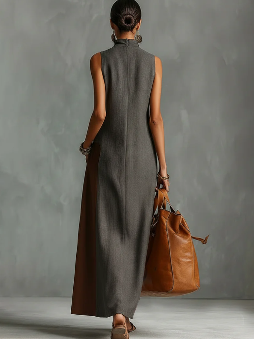 Vestido Arya - Tejido Premium de Algodón y Lino
