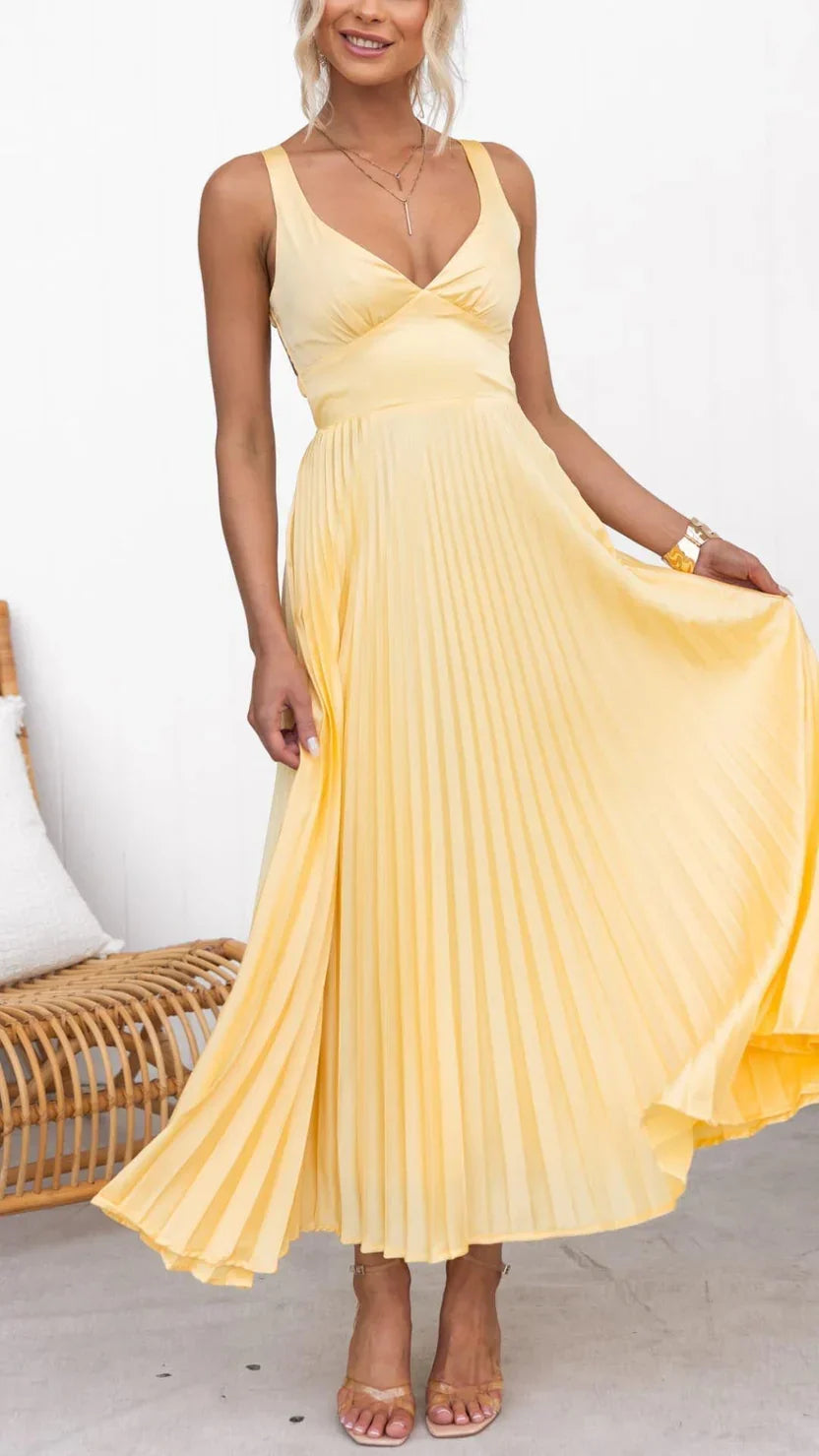 Lumina Vestido Plisado