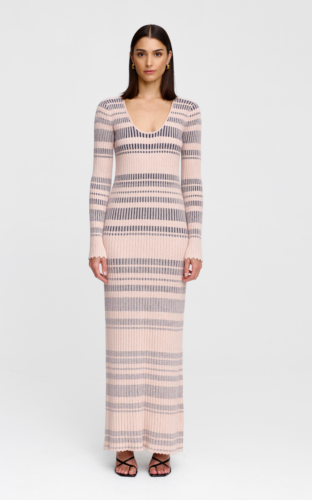 Vestido Celeste. - 100% Algodón Natural
