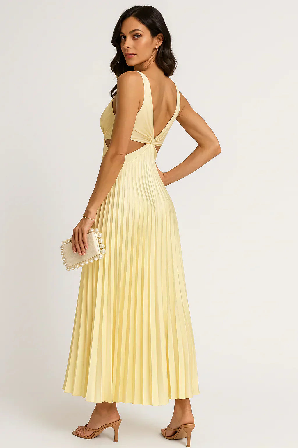 Camilla | Vestido sin mangas midi