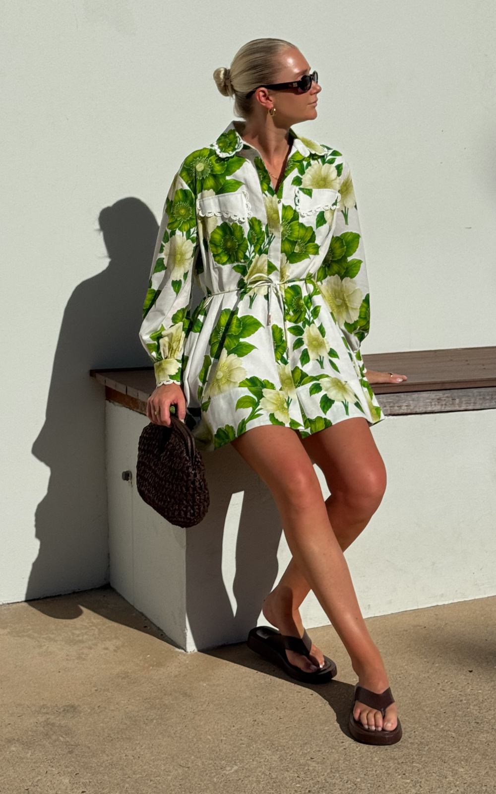 Vestido Laurel -  Arte y Elegancia en Cada Detalle
