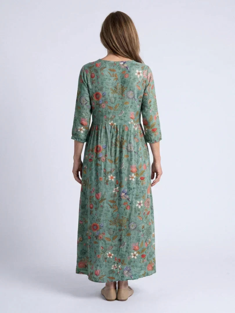 Camille | Vestido largo floral