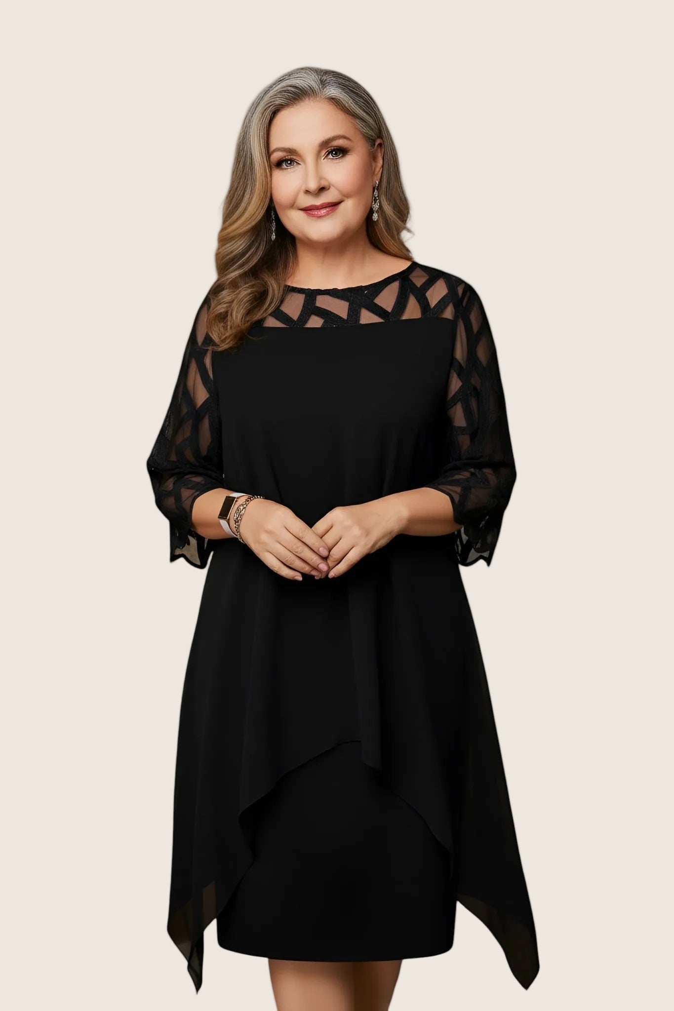 Elara | Vestido midi elegante y cómodo