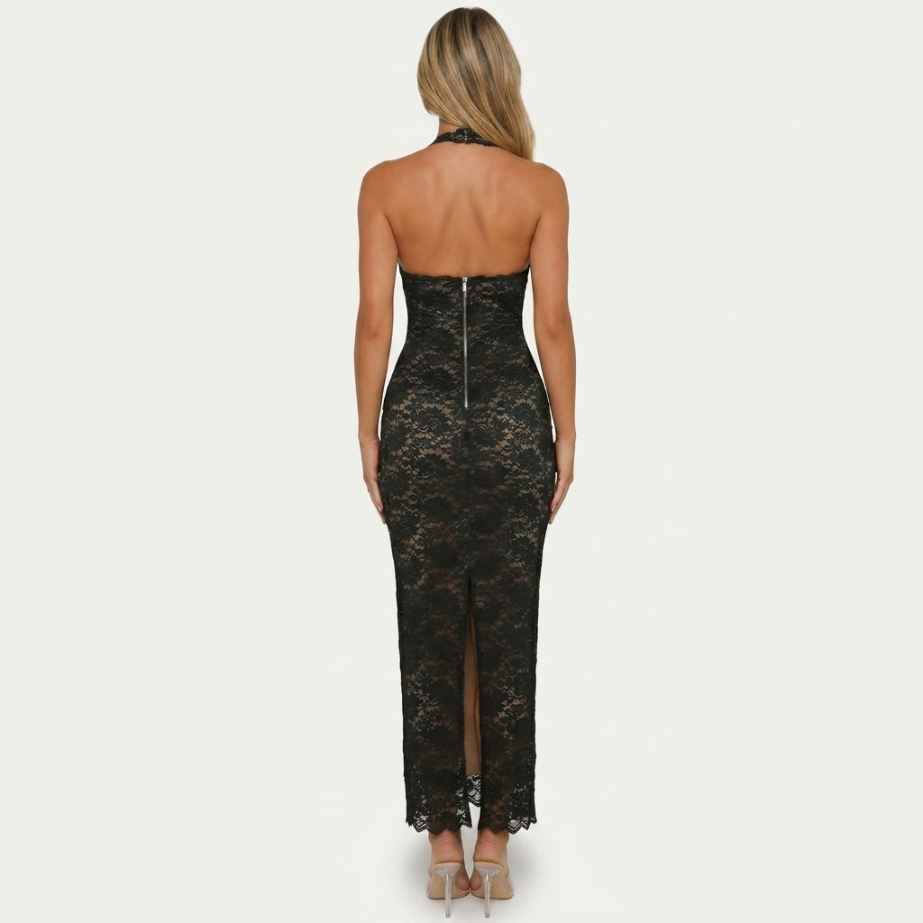 Aria — Vestido Largo de Encaje