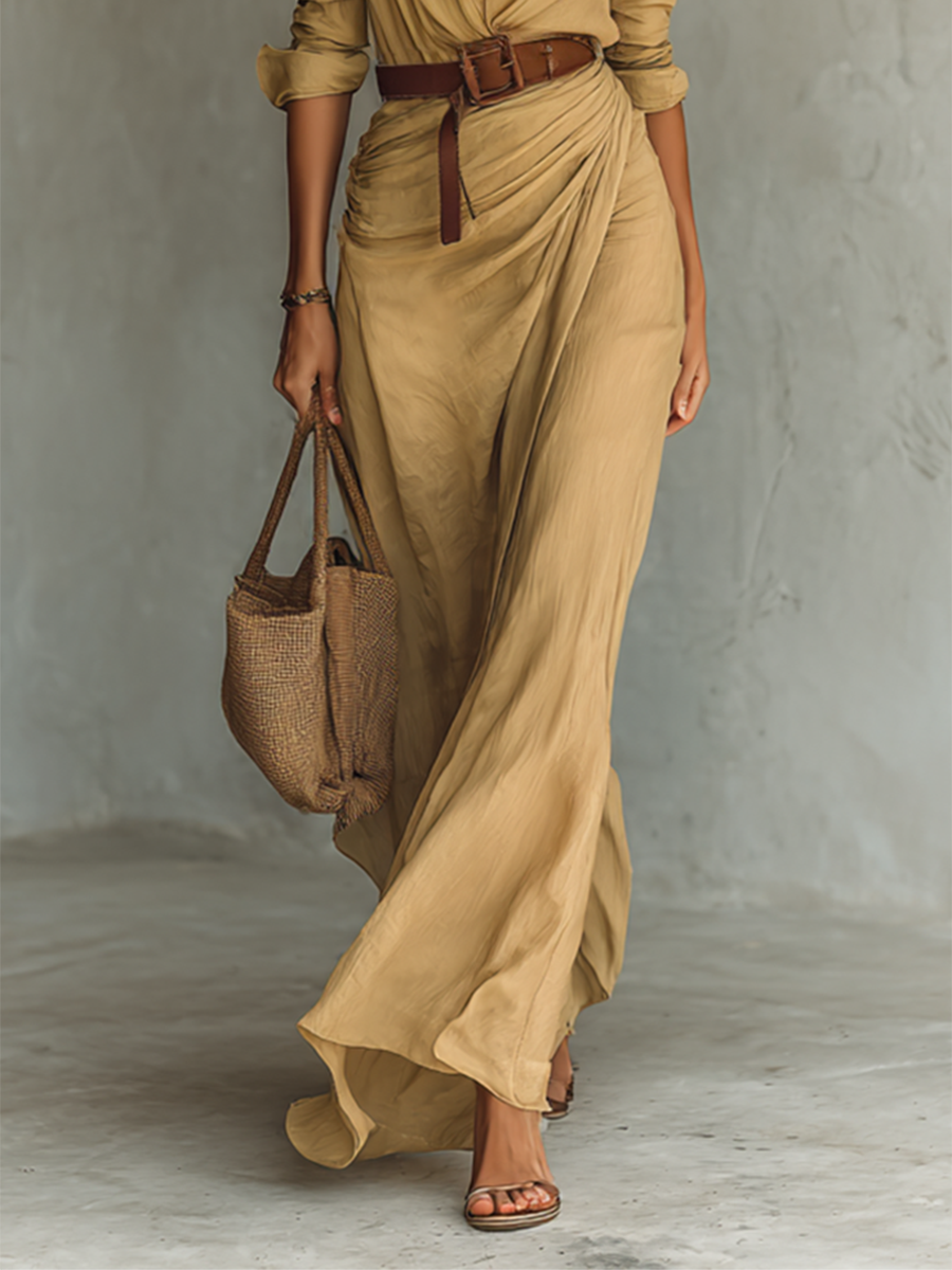 Maxi Vestido con Revers™ - Realza tu figura