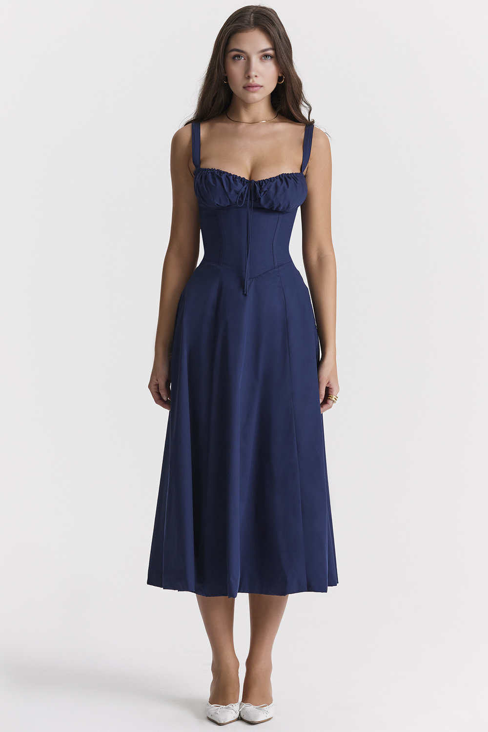 Poppy Midi Dress™ – Feminidad Fresca y Encanto Romántico