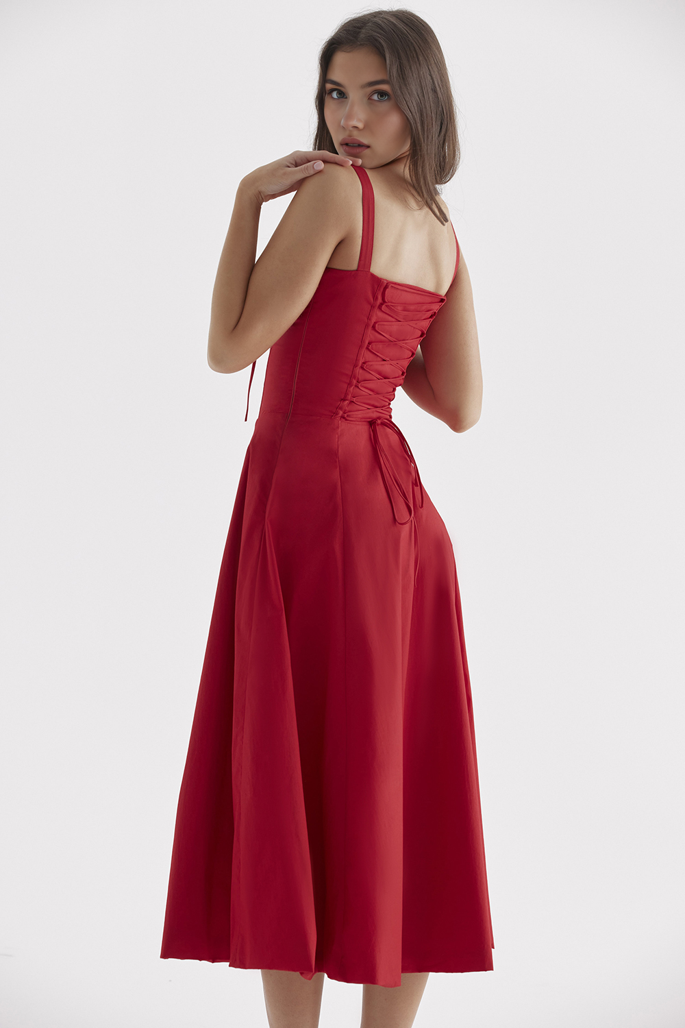 Poppy Midi Dress™ – Feminidad Fresca y Encanto Romántico