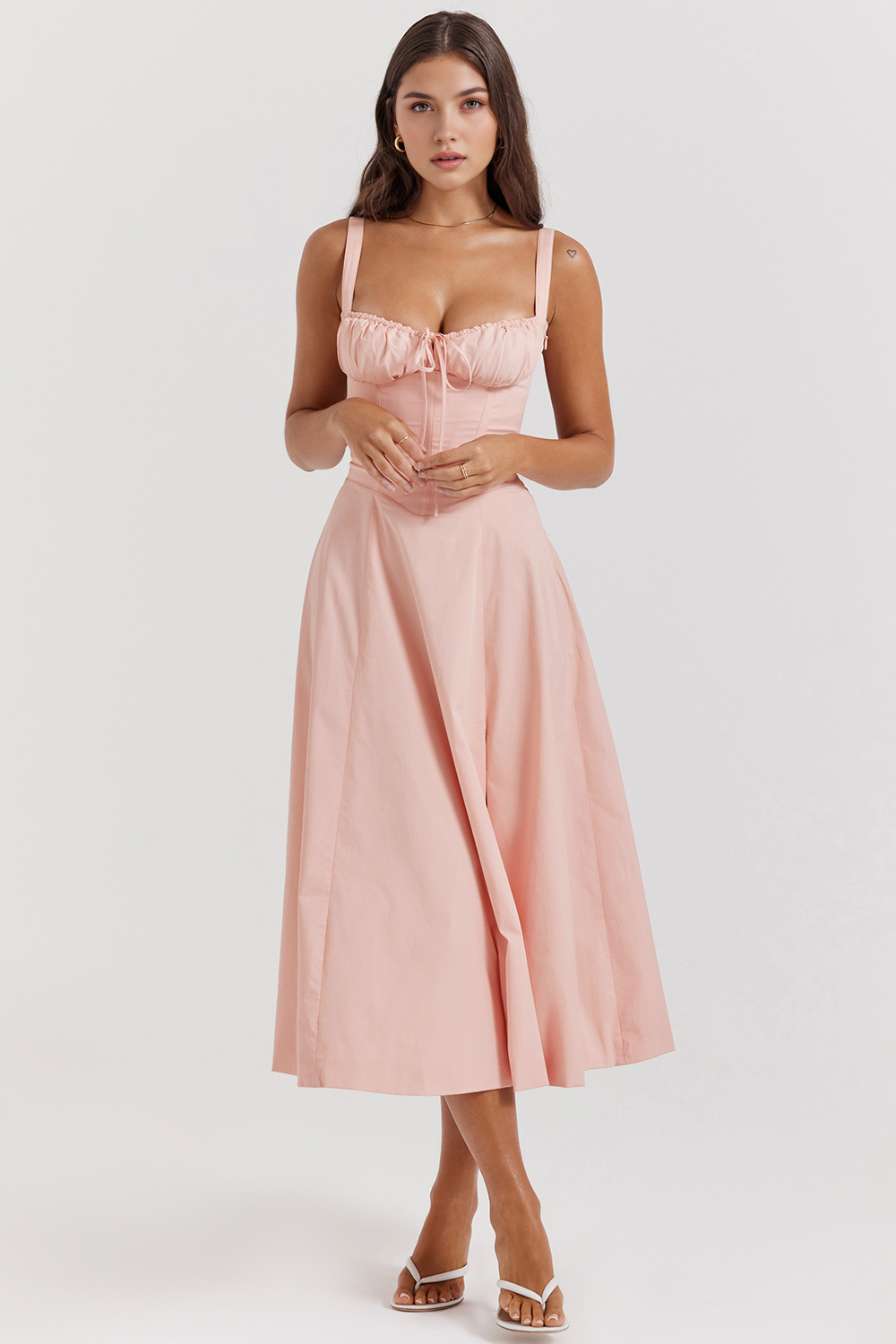 Poppy Midi Dress™ – Feminidad Fresca y Encanto Romántico