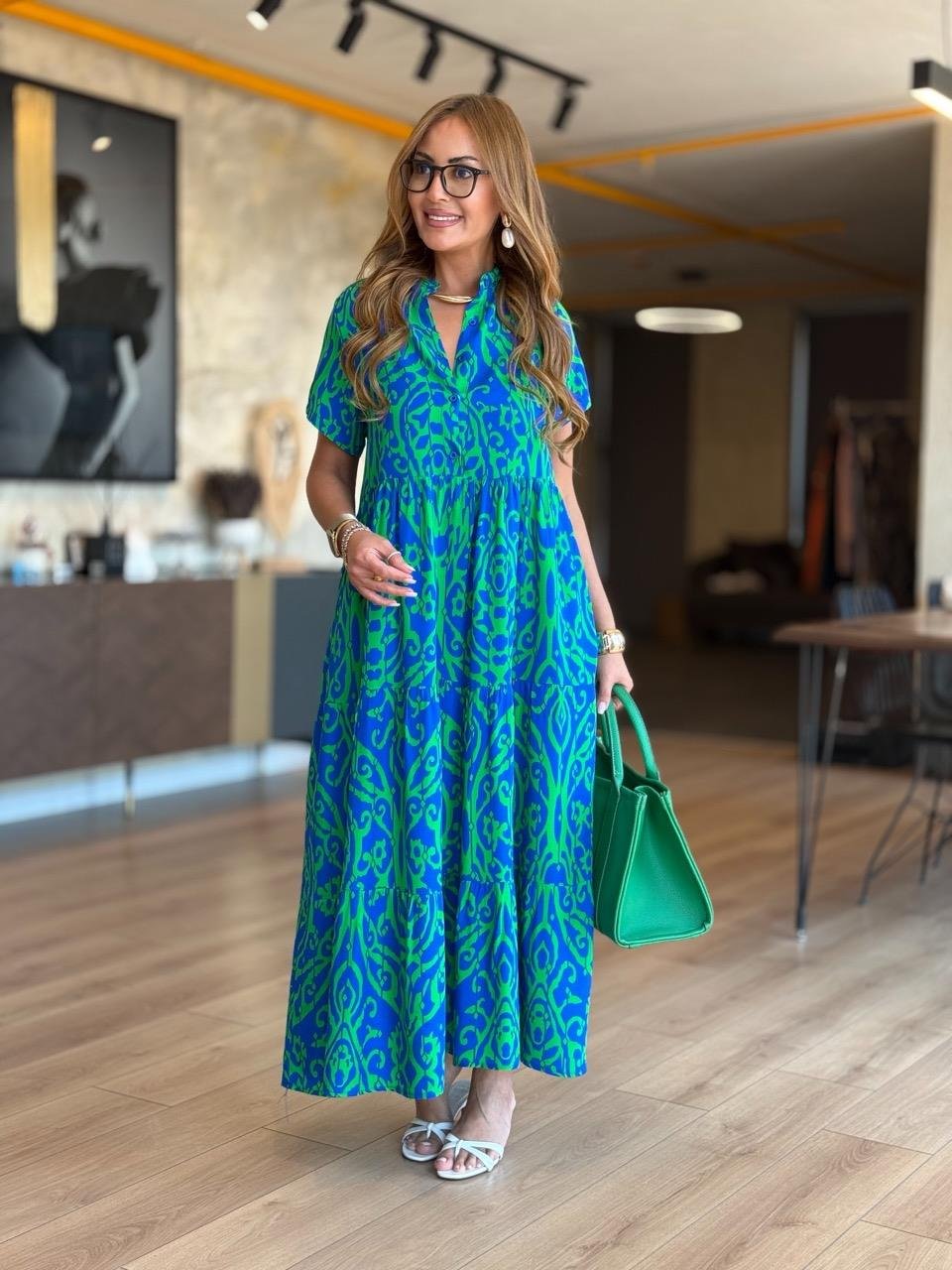 Vestido Joselyn - Se ajusta suavemente en la cintura